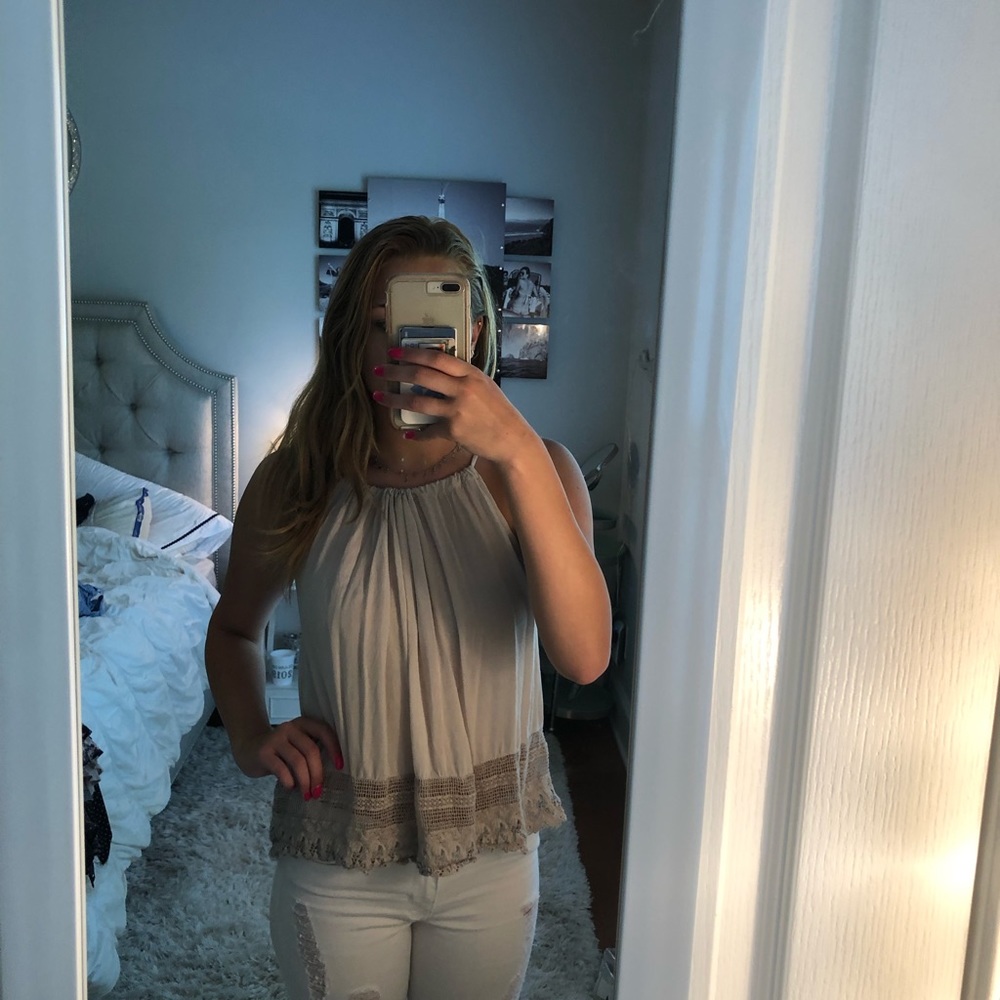 Halter String Top - Picture 2 of 4